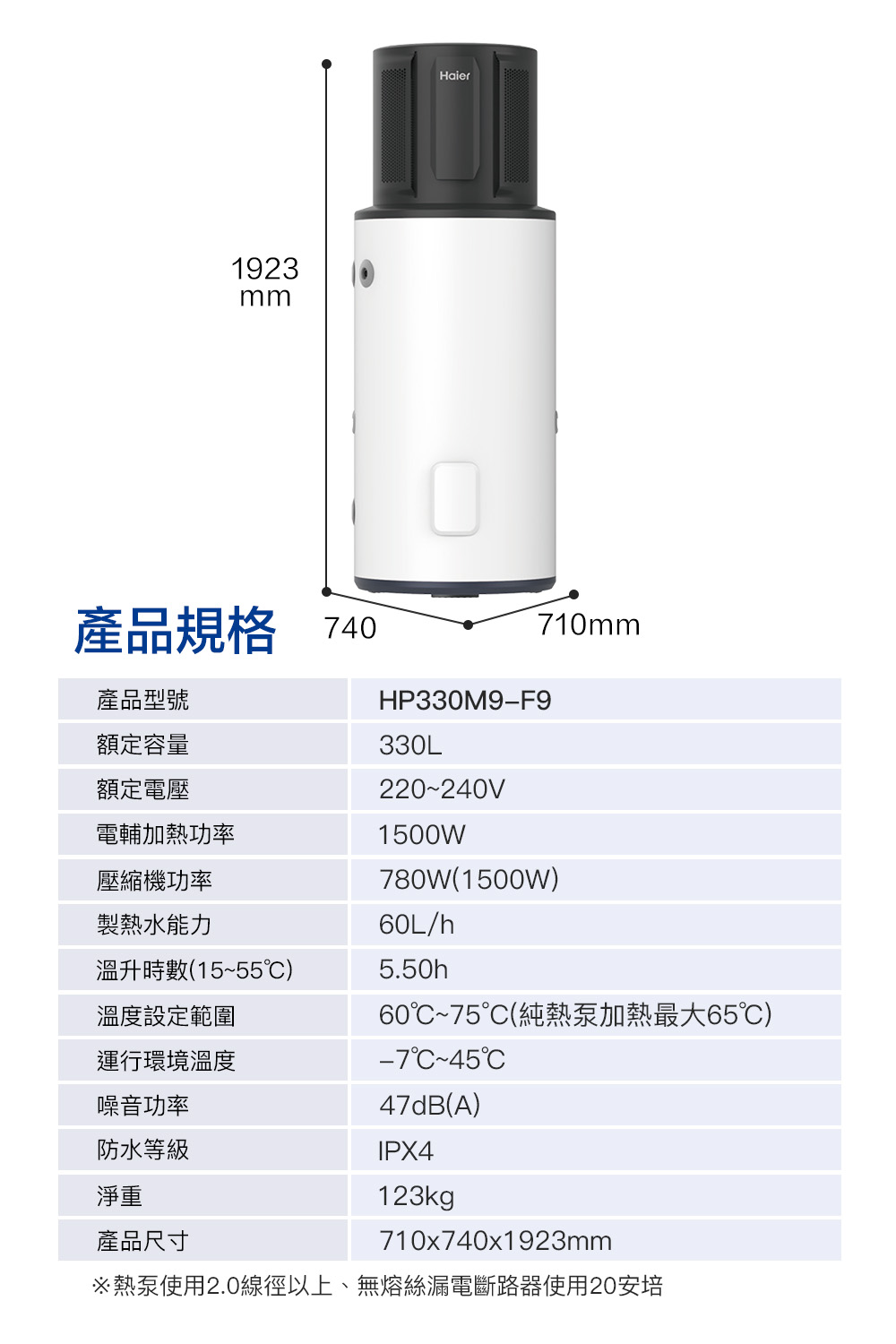 Haier海爾 HP330M9 - 詳情12