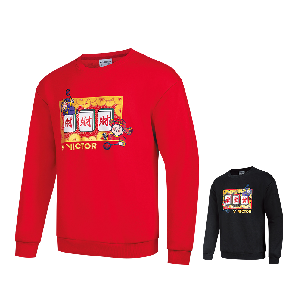 VICTOR 勝利體育 2025 平步青雲系列 針織大學T(