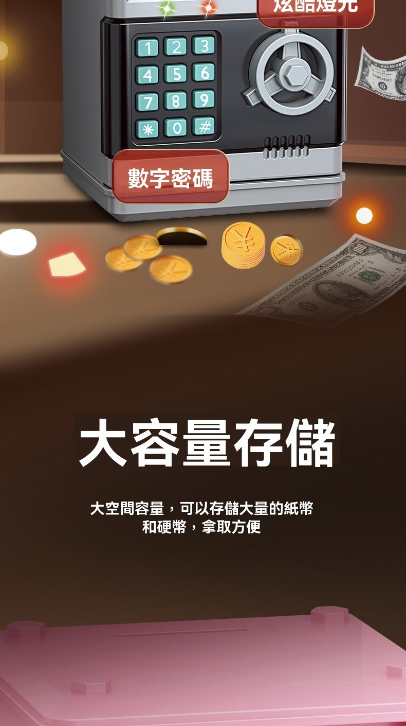 æ¸å­å¯ç¢¼ å¤§å®¹éå­å² å¤§ç©ºéå®¹é,å¯ä»¥å­å²å¤§éçç´å¹£ åç¡¬å¹£,æ¿åæ¹ä¾¿ ç«é·çå 