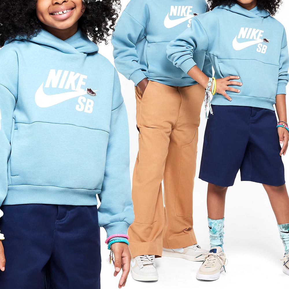 NIKE 耐吉 K SB Icon EO FLC HDY 大