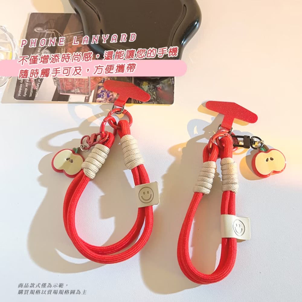 不僅增添時尚感,還能讓您的手機 隨時觸手可及,方便攜帶 商品款式僅為示範, 購買規格以賣場規格圖為主 