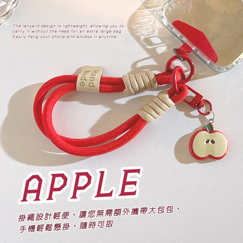 掛繩設計輕便,讓您無需額外攜帶大包包, 手機輕鬆懸掛,隨時可取 