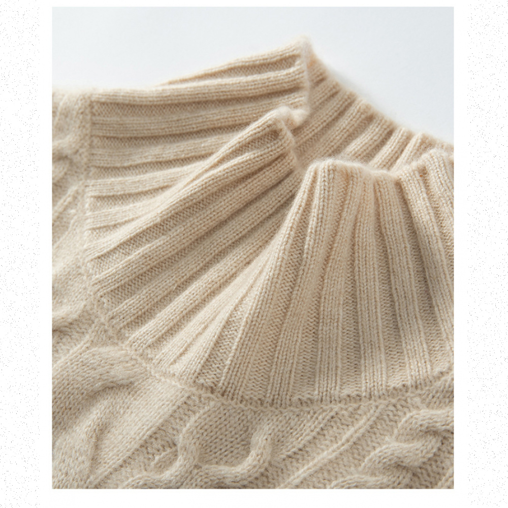 Very Buy 非常勸敗 預購/秋冬女士羊絨衫女高領加厚針