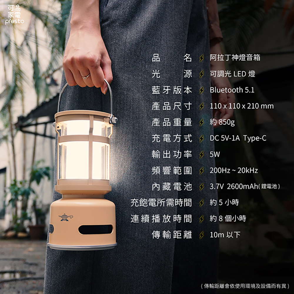 充電方式 3 DC 5V1A TypeC