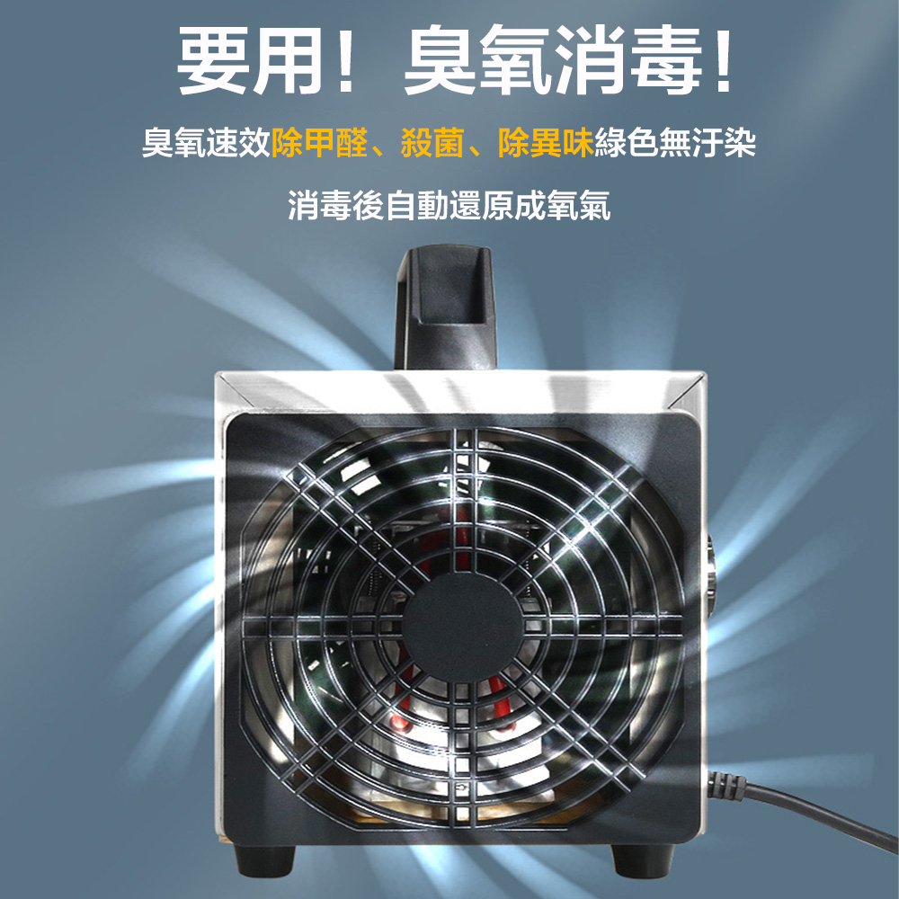 要用臭氧消毒 臭氧速效除甲醛、殺菌、除異味綠色無汙染 消毒後自動還原成氧氣 