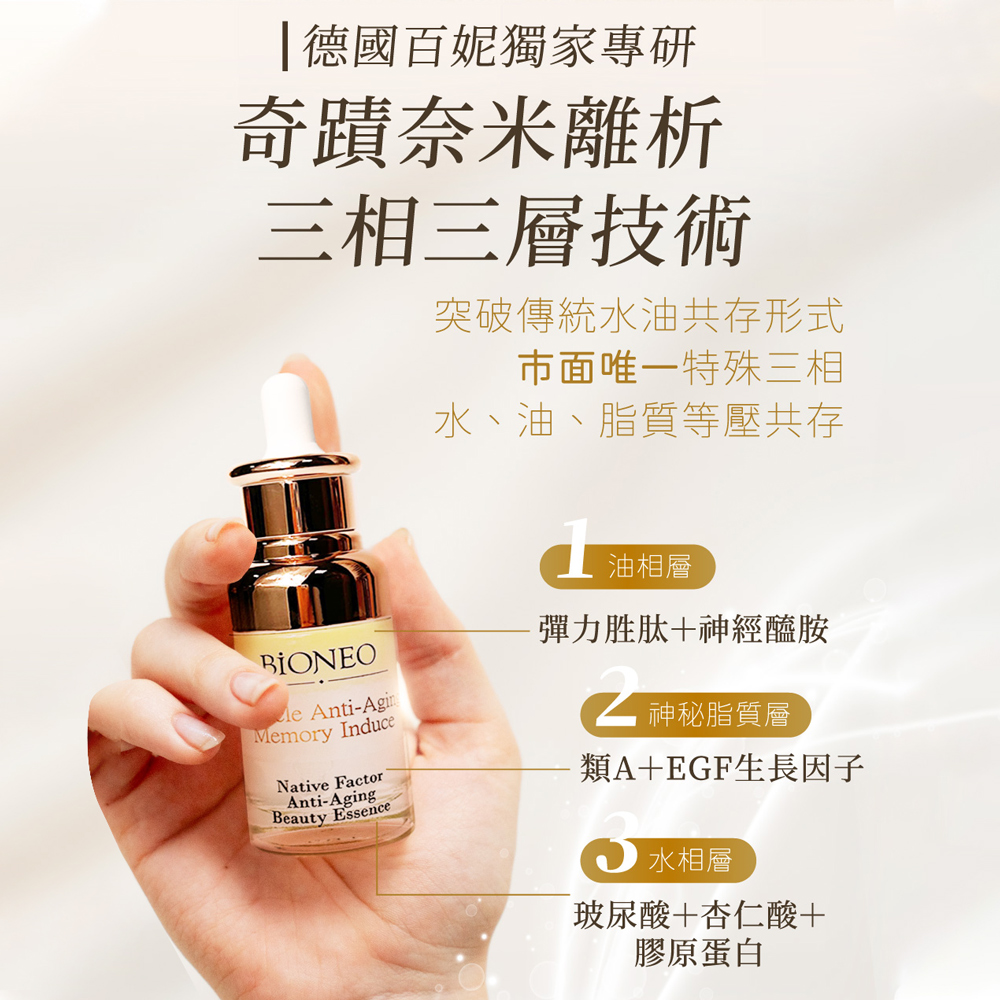 Bioneo 德國百妮 原生美麗逆時抗老凝精(40ml)評價