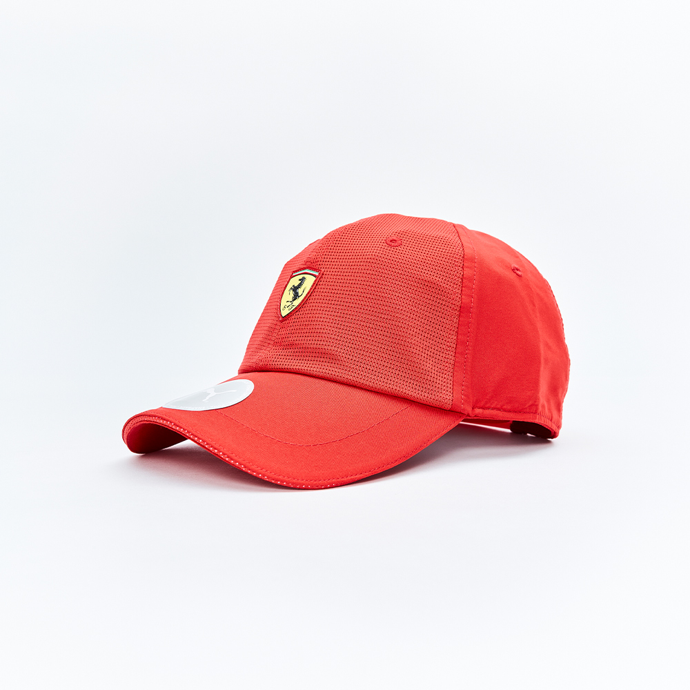PUMA Ferrari Race系列 紅色 運動帽 遮陽帽