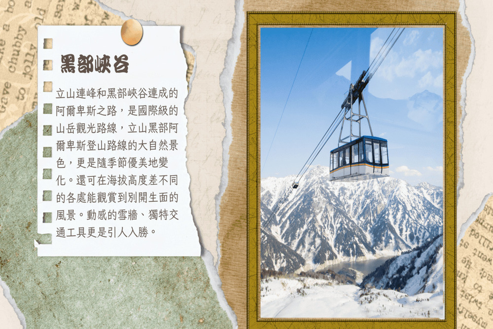 吉航旅遊 精緻假期~2025立山黑部動感雪牆白川鄉合掌村上高