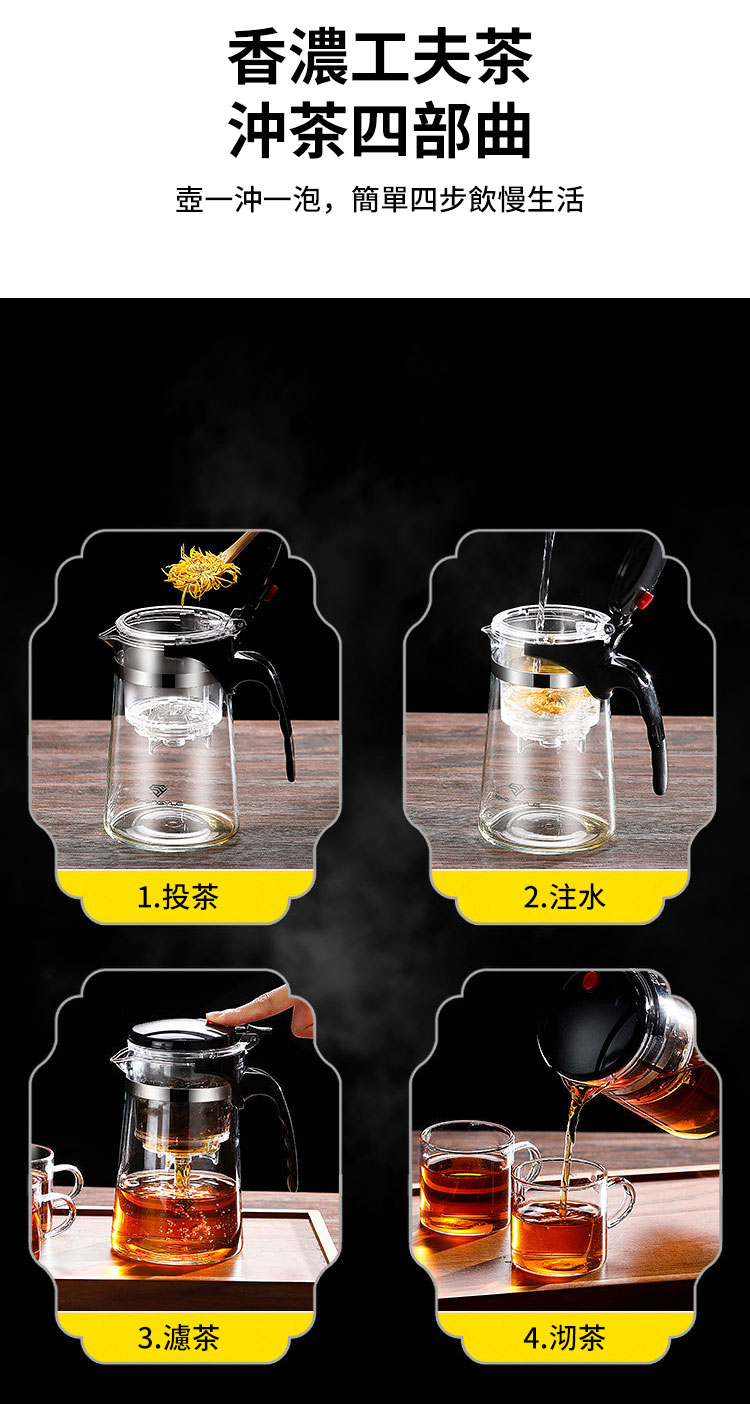 壺一沖一泡,簡單四步飲慢生活