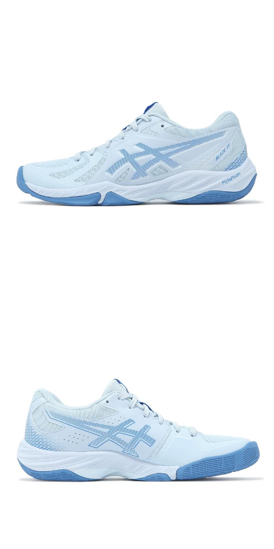 asics 亞瑟士 羽球鞋 Blade FF 女鞋 藍 緩衝
