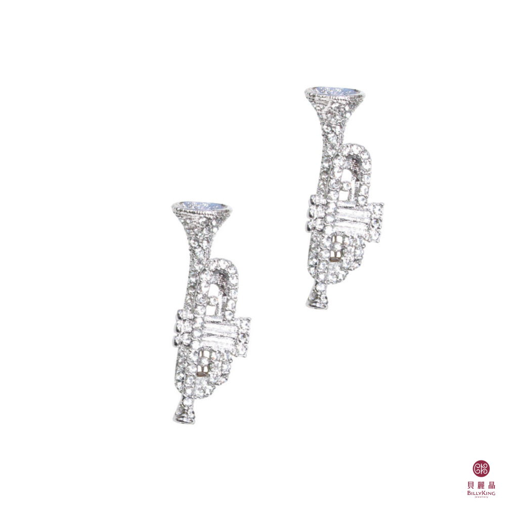 BILLY KING 貝麗晶 小號水晶鑽胸針(BC706) 