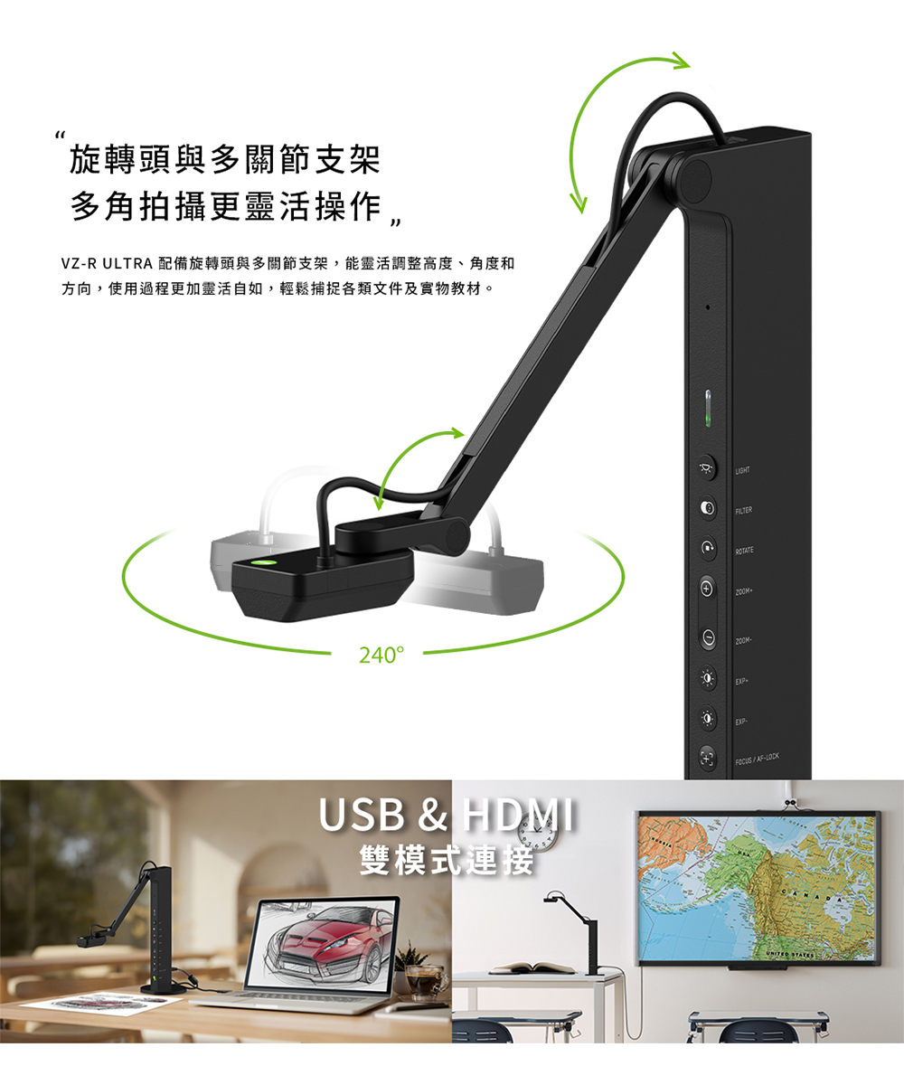 IPEVO 愛比 IPEVO VZ-R ULTRA 13MP