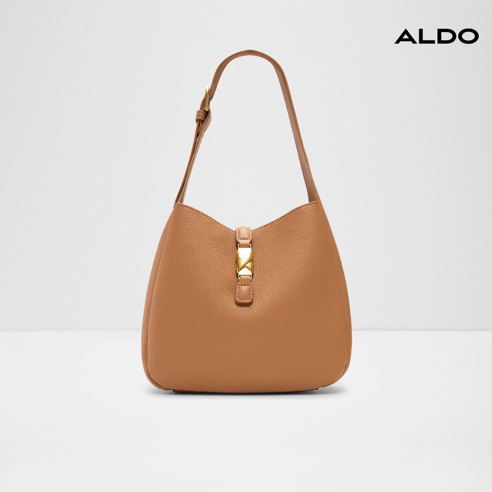 ALDO SOFIETTA-簡約百搭實用肩背包-女包(棕褐色