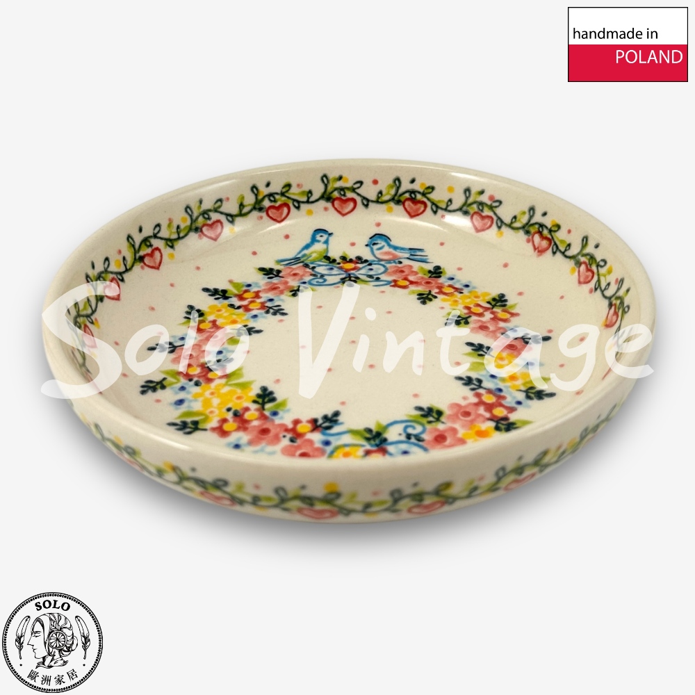 SOLO 波蘭陶 Vena 波蘭陶 16CM 深圓盤 鳥語綿