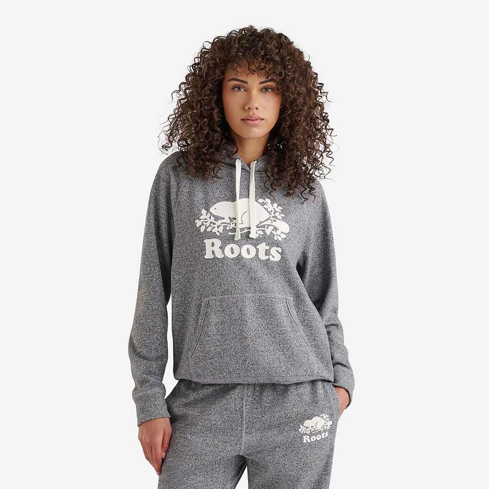 Roots Roots女裝- ORIGINAL 連帽上衣(灰