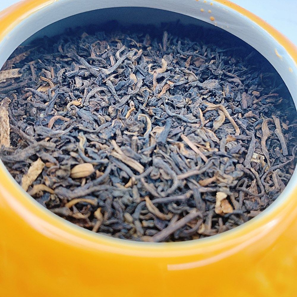 寶堂人文 大吉大利宮廷老陳皮熟普(熟茶 熟茶 普洱 猛海 沱