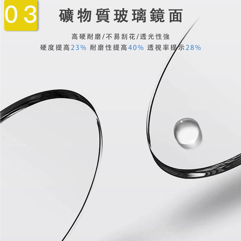 03 ç¤¦ç©è³ªç»çé¡é¢ é«ç¡¬èç£¨ä¸æå®è±éåæ§å¼· ç¡¬åº¦æé«23% èç£¨æ§æé«40% éè¦çæç¤º28% 