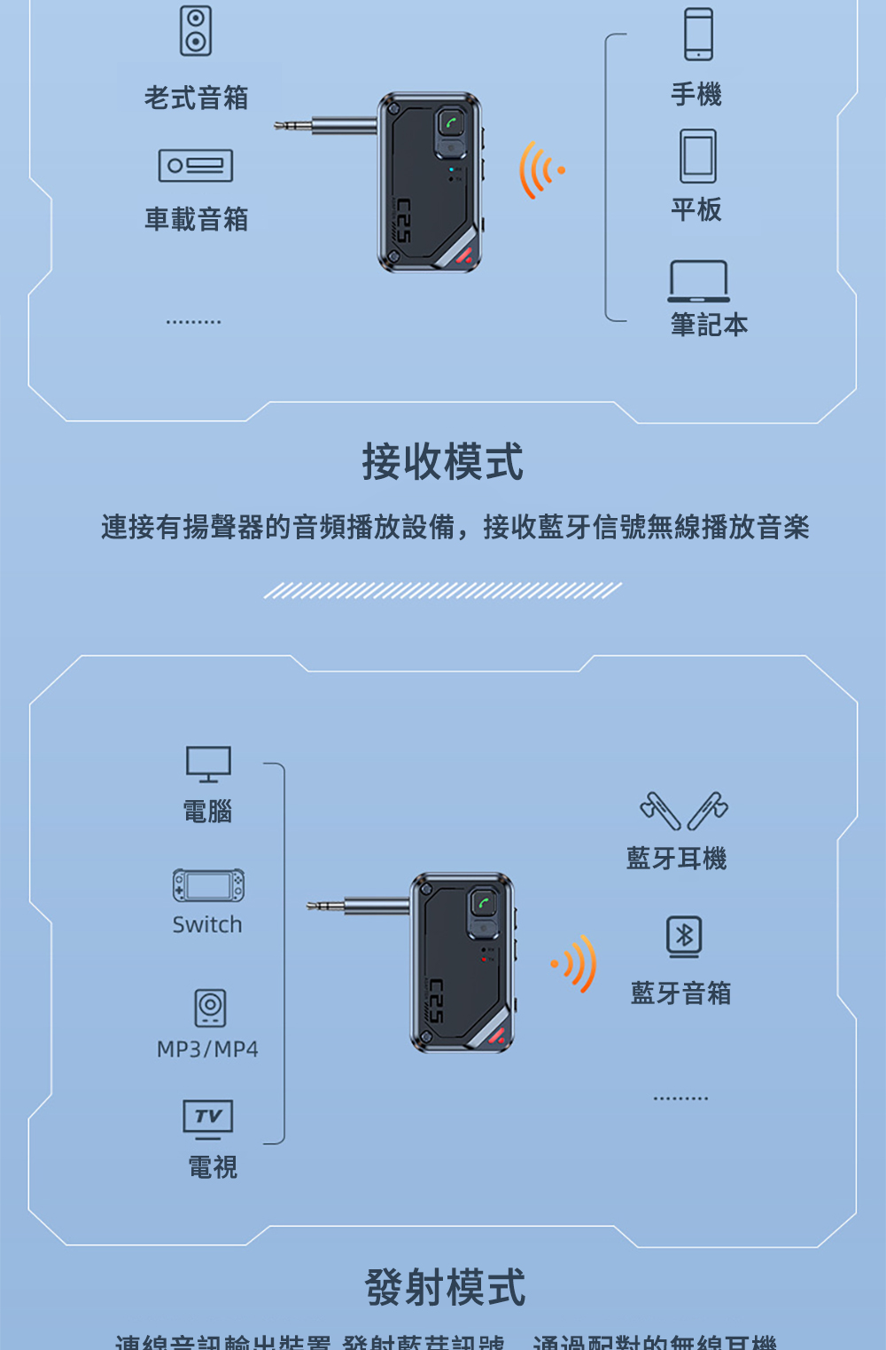 é£æ¥ææè²å¨çé³é »æ­æ¾è¨­å,æ¥æ¶èçä¿¡èç¡ç·æ­æ¾é³æ¥½