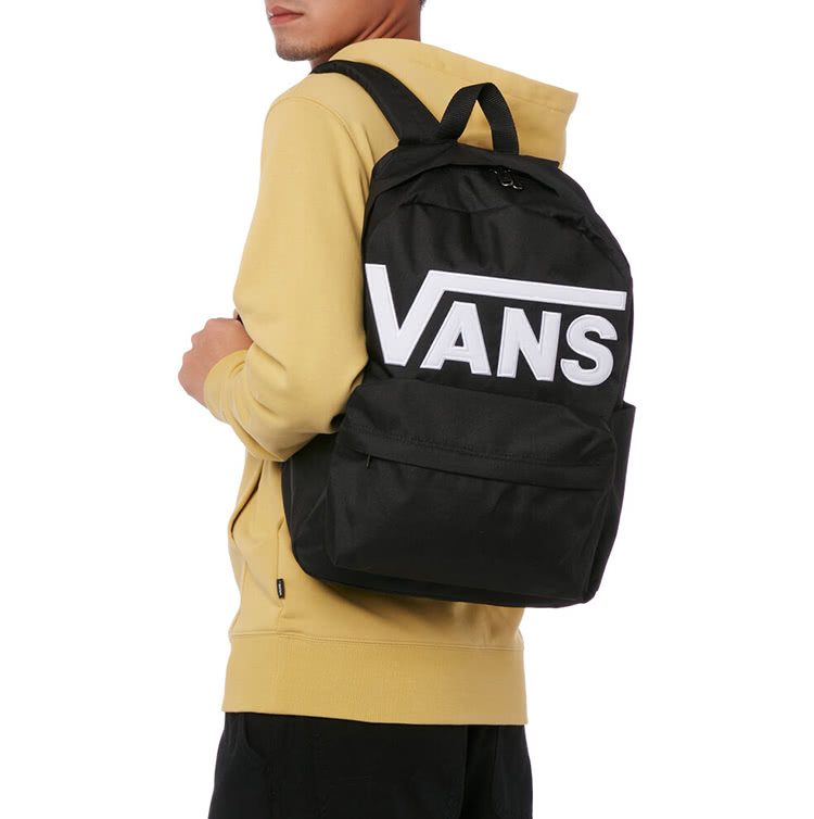 VANS Old Skool Drop V 男女款黑色後背包