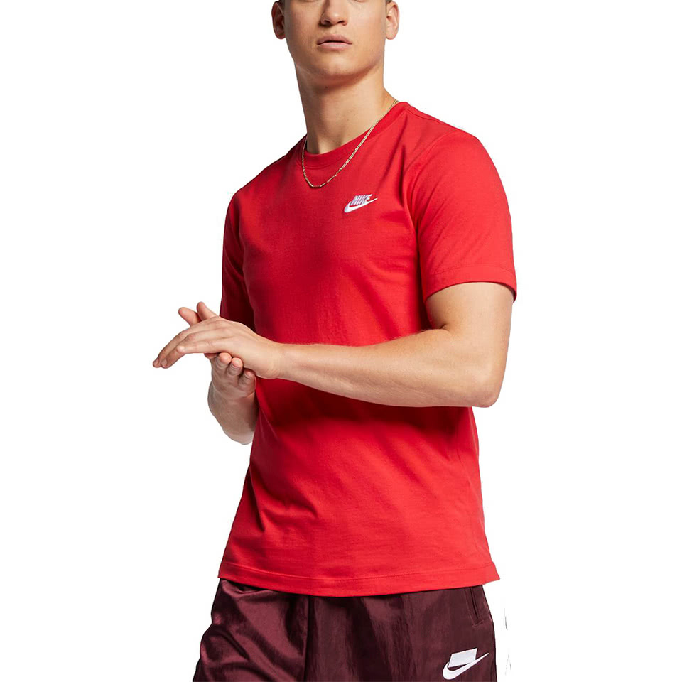 NIKE 耐吉 AS M NSW CLUB TEE 圓領短袖