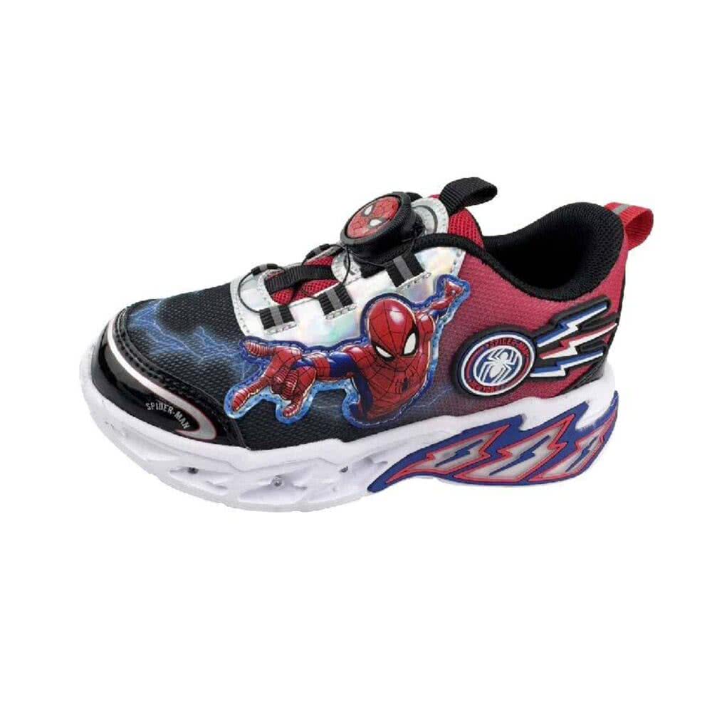 Marvel 漫威 蜘蛛人旋轉扣電燈運動鞋(漫威英雄 運動鞋