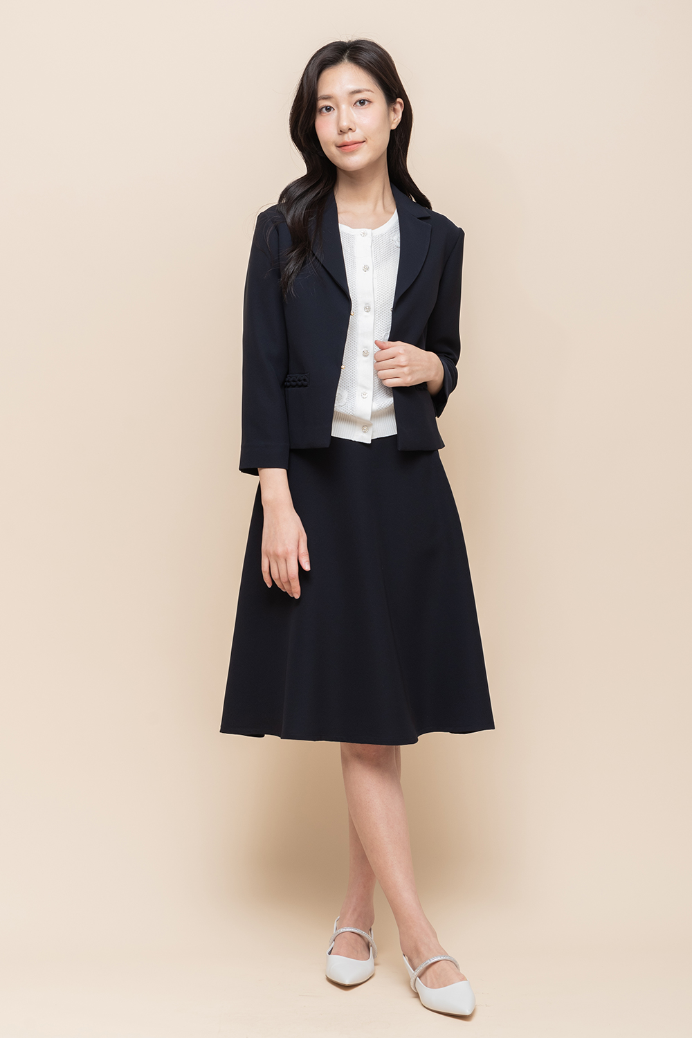 perng yuh 芃諭名品 約雅氣質 辮飾 西裝外套(20