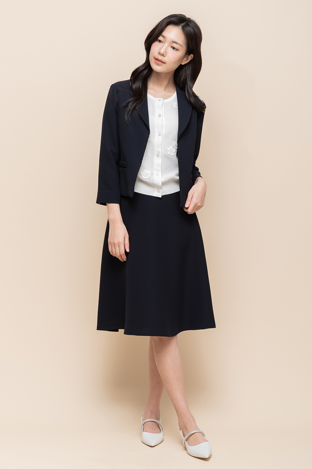 perng yuh 芃諭名品 約雅氣質 辮飾 西裝外套(20