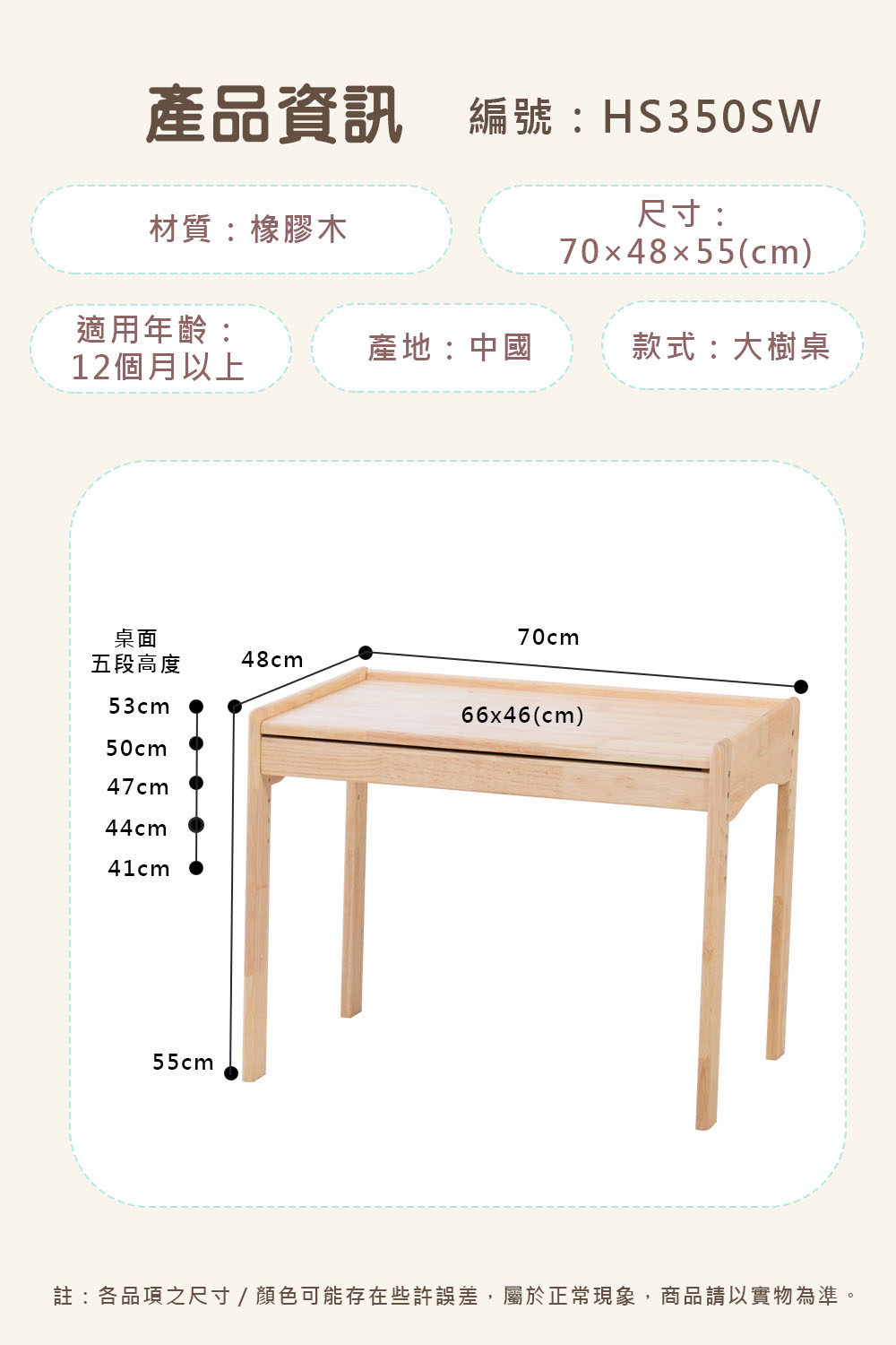 註各品項之尺寸顏色可能存在些許誤差,屬於正常現象,商品請以實物為準。