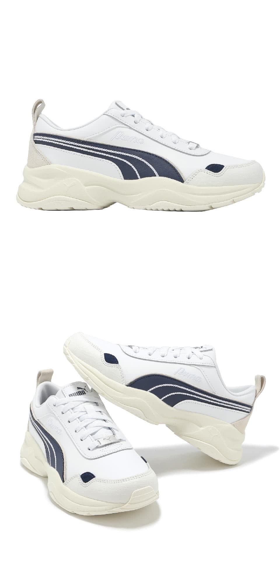 PUMA 休閒鞋 Cilia Mode Lux 女鞋 米白 