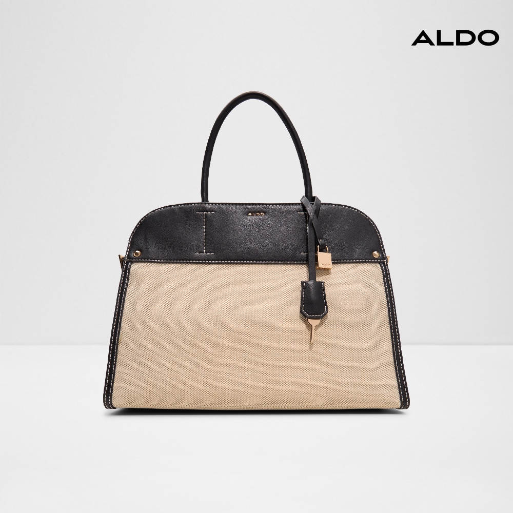 ALDO LEXLEY-簡約撞色設計手提托特包-女包(混色黑 ALDO LEXLEY-簡約撞色設計手提托特包-女包(混色黑