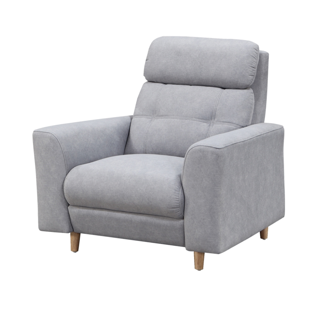 MUNA 家居 亞洛格86型單人座貓抓布沙發/不含輔助椅(沙