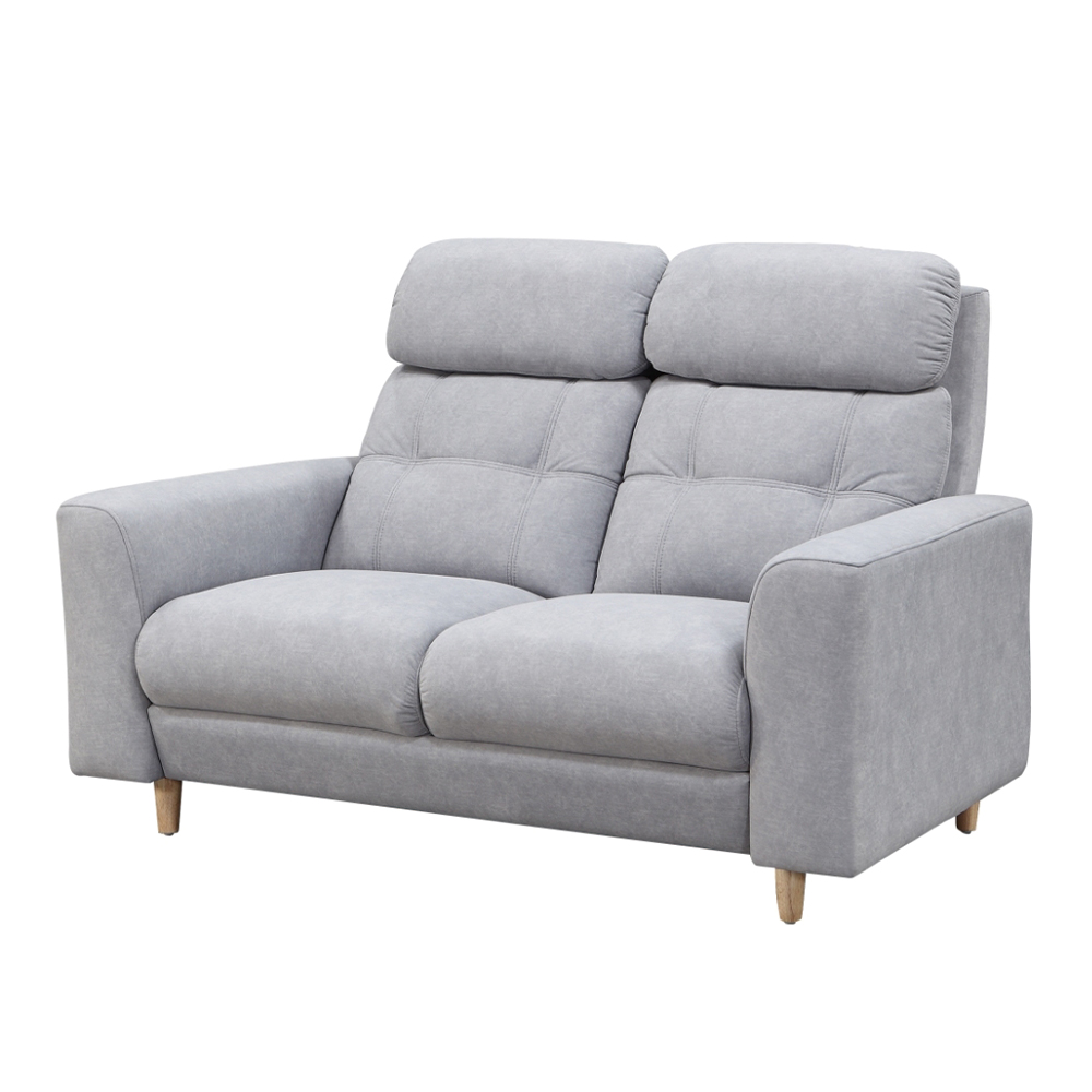 MUNA 家居 亞洛格86型雙人座貓抓布沙發/含輔助椅(沙發