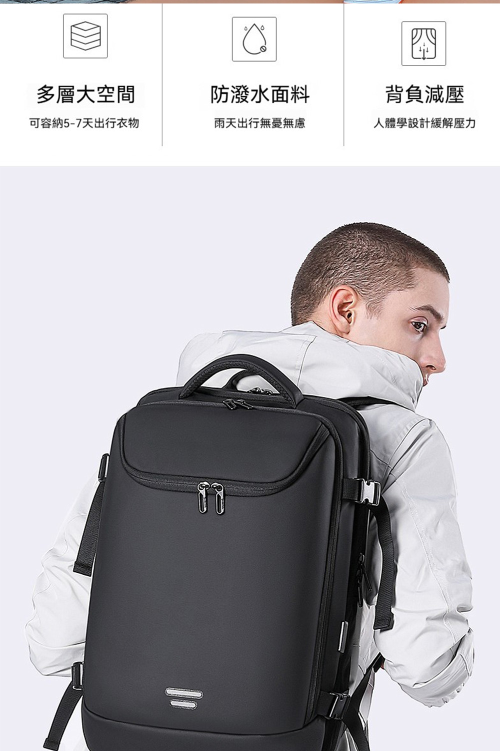 MoonDy 包包 行李背包 減壓背包 旅遊背包 電腦後背包