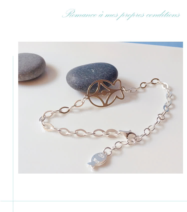 CLIO BLUE 普普風小魚純銀戒-925純銀 情人節禮物 CLIO BLUE 普普風小魚純銀戒-925純銀 情人節禮物