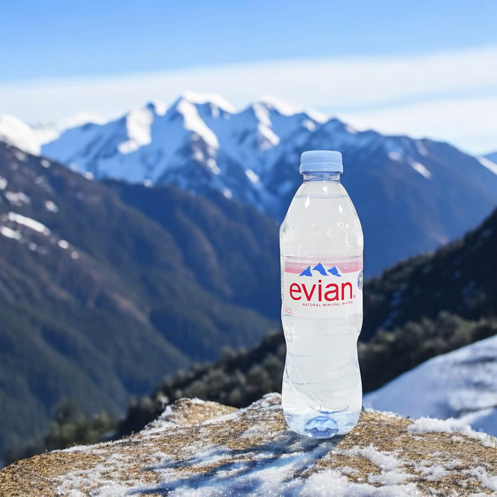 Evian 依雲 Evian 天然礦泉水500mlx24入/