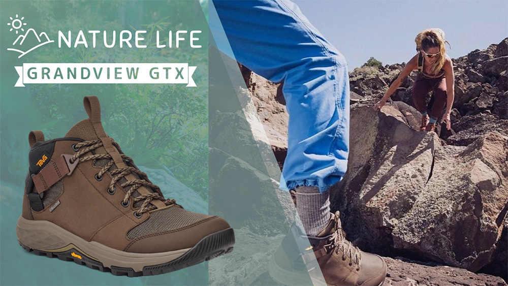 TEVA Grandview GTX 男 防水黃金大底登山鞋