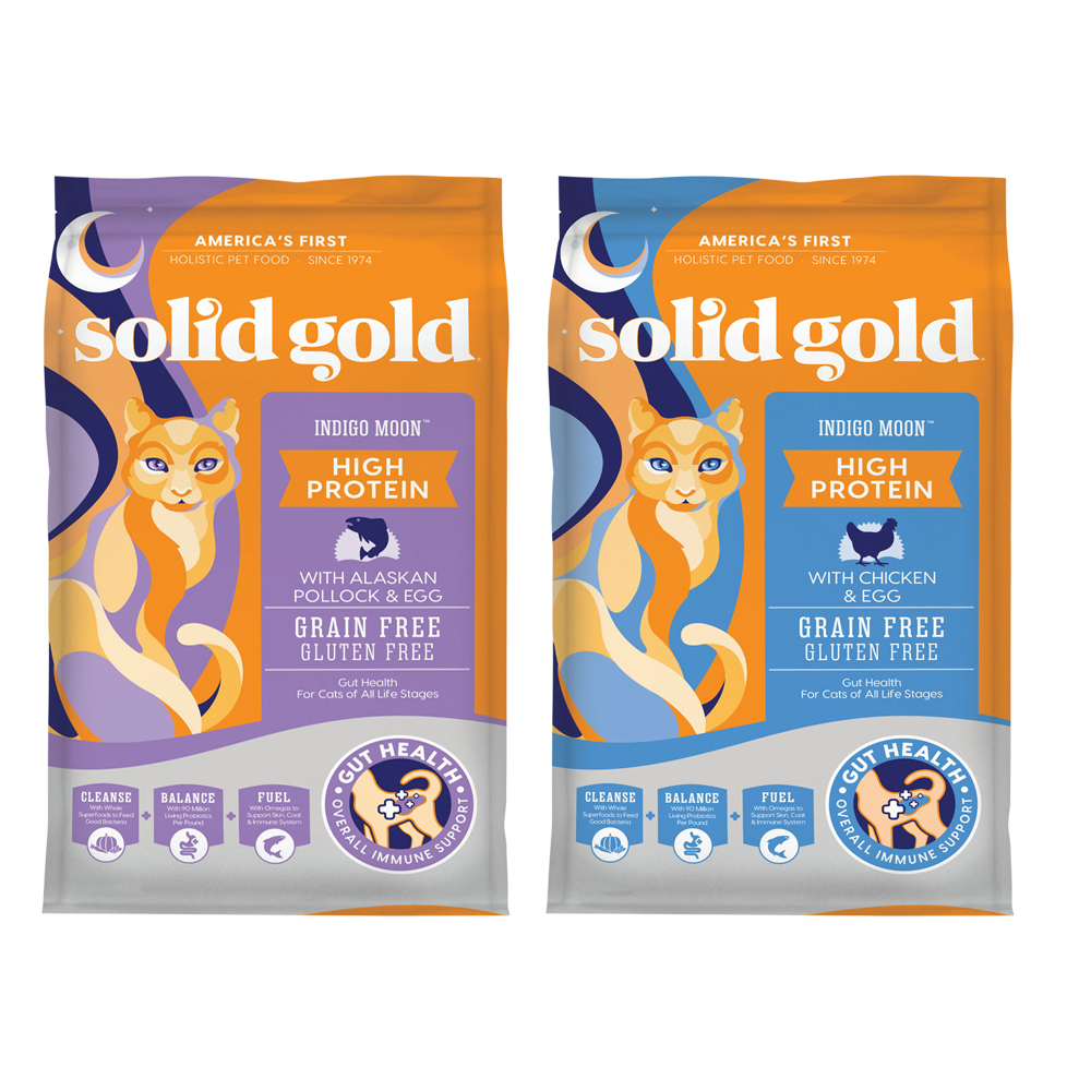 Solid gold 素力高 全齡無穀貓糧1.36kg-深海
