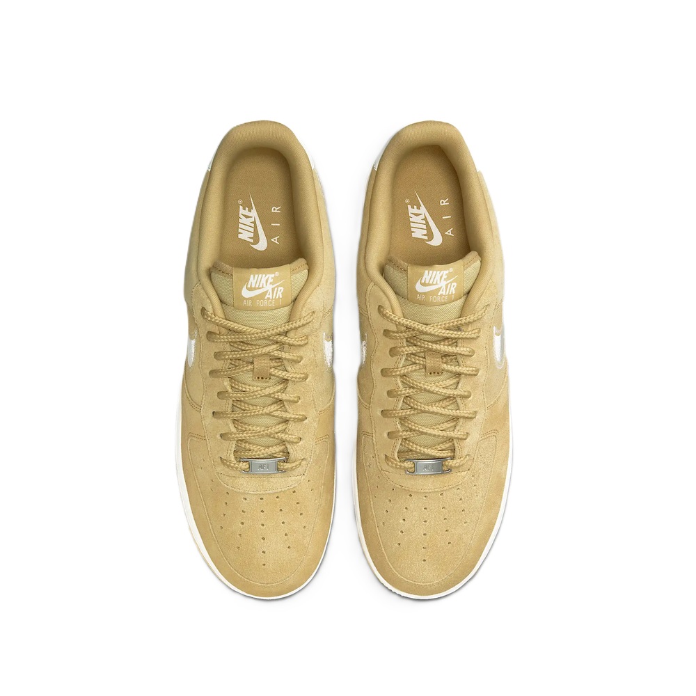NIKE 耐吉 AIR FORCE 1 07 LV8卡其 刺