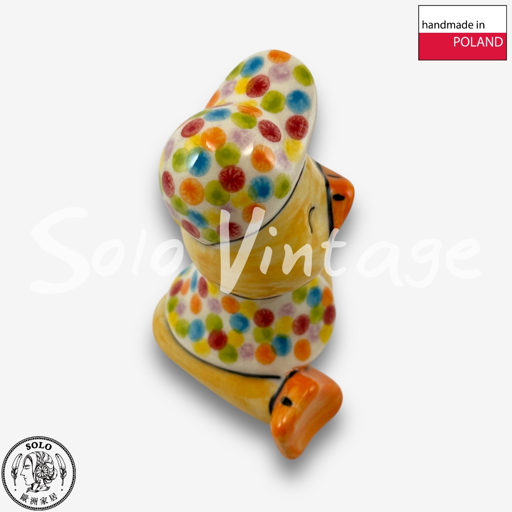 波蘭陶 Vena 波蘭陶 10CM 鴨子擺飾 琉璃萬花筒系列