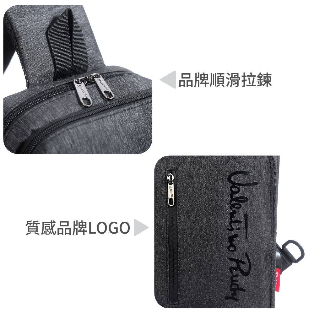 品牌順滑拉鍊 質感品牌LOGO 