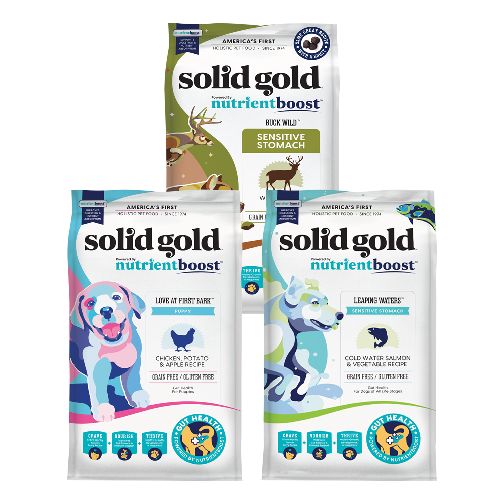 Solid gold 素力高 血漿系列無穀成/幼犬糧9.88