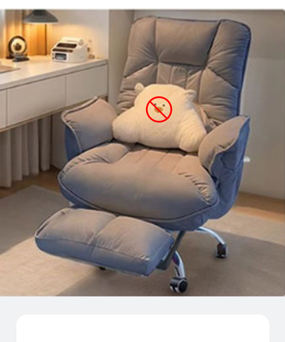 匠俱 懶人電腦椅 沙發椅帶腳踏(電腦椅家用 升降椅子 靠背可