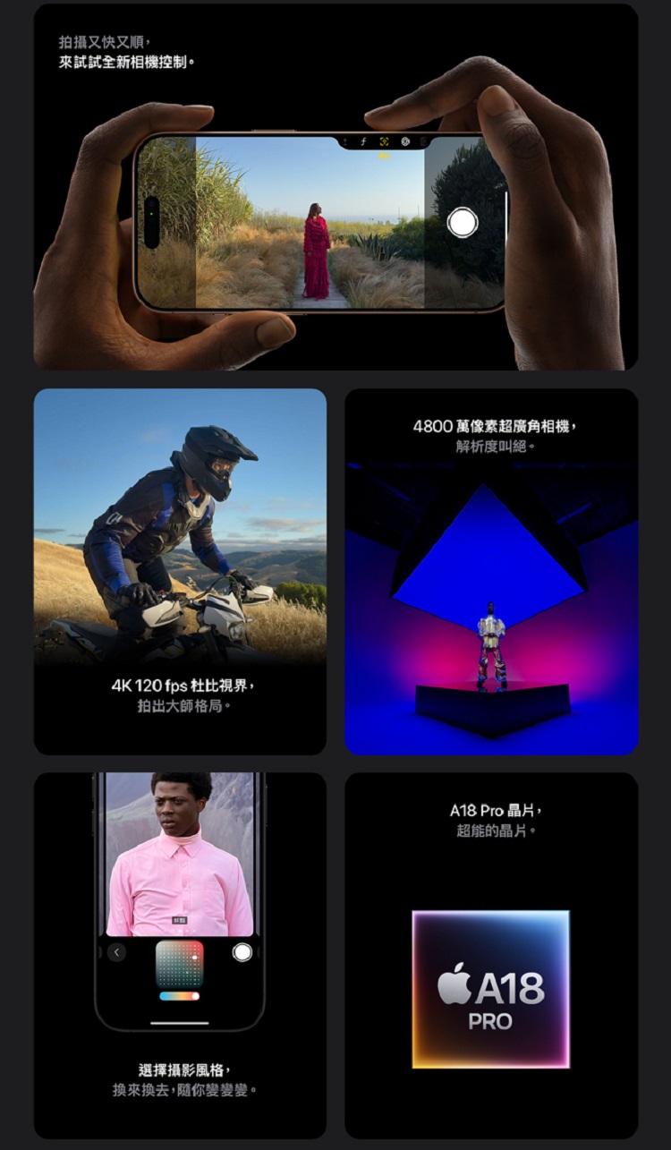 Apple iPhone 16 Pro(128G/6.3吋) Apple iPhone 16 Pro(128G/6.3吋)