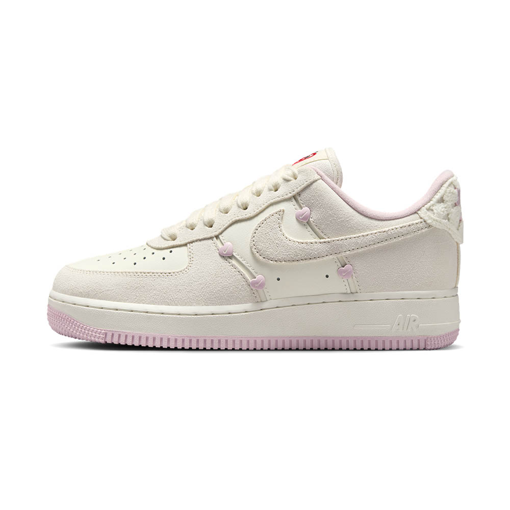 NIKE 耐吉 Air Force 1”07 L 女鞋 粉白