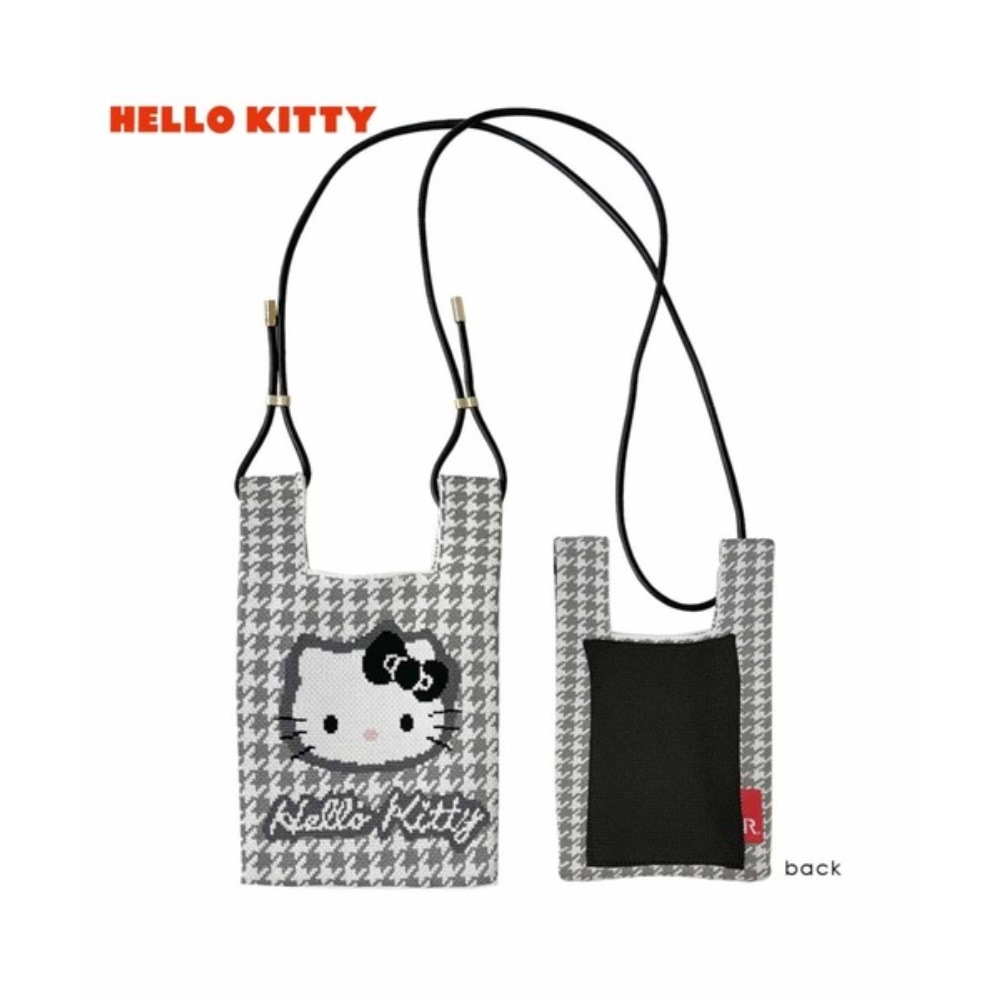 小禮堂 Sanrio 三麗鷗 x ROOTOTE 針織斜背袋