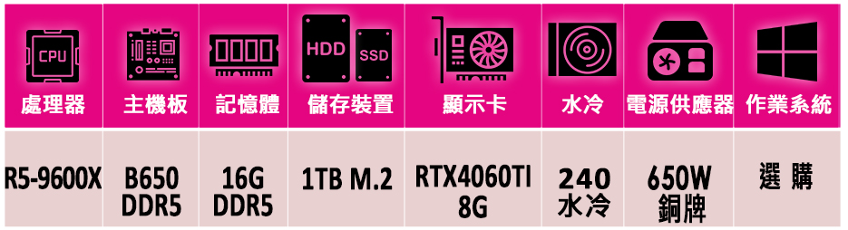 華碩平台 R5六核PRIME GeForce RTX4060