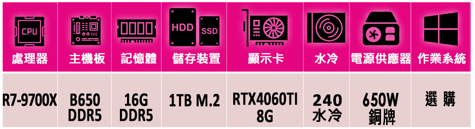 華碩平台 R7八核PRIME GeForce RTX4060
