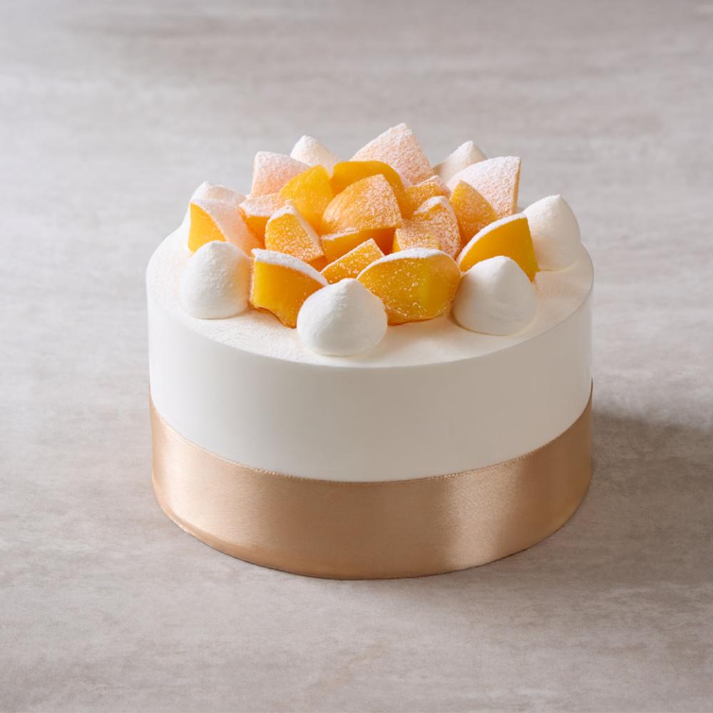 橘村屋 [8吋]水蜜桃鮮奶油蛋糕 推薦