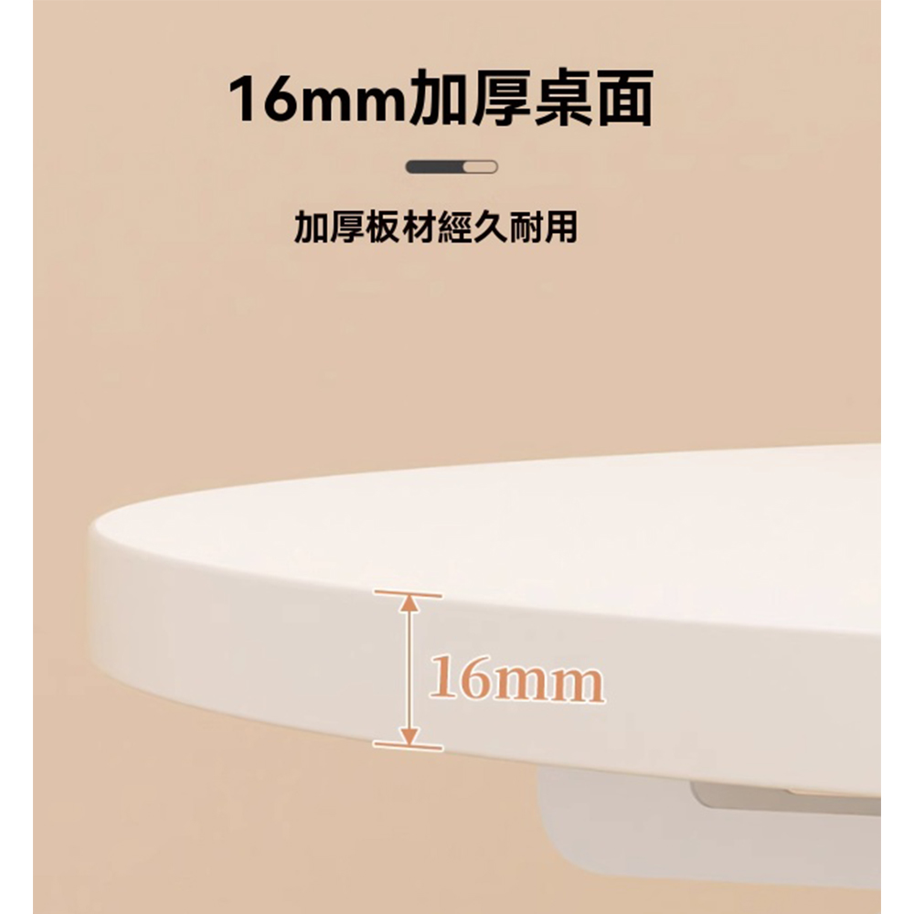 SongSH 可移動摺疊茶几家用小戶型免安裝奶油風抽屜邊櫃客