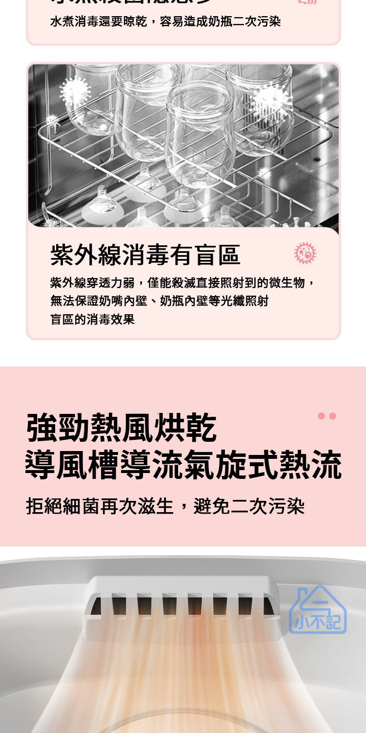 紫外線穿透力弱,僅能殺滅直接照射到的微生物,